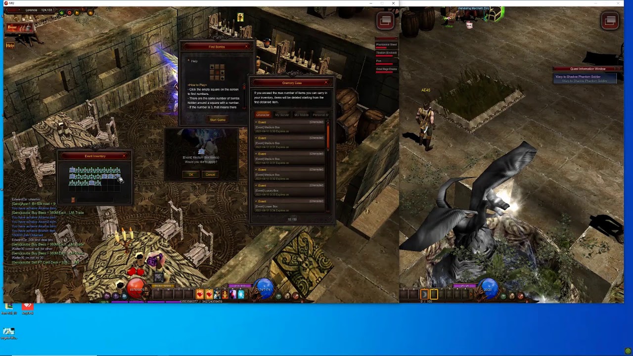 Event Find a Boom Ranking Mu online Webzen SS15.2