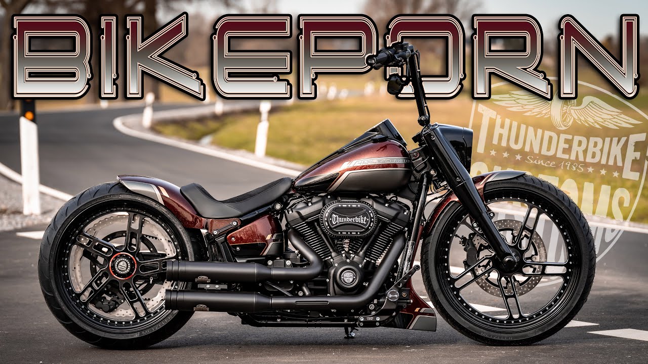 Thunderbike Red Force - customized Harley-Davidson Fat Boy Bikeporn/Thundertalk
