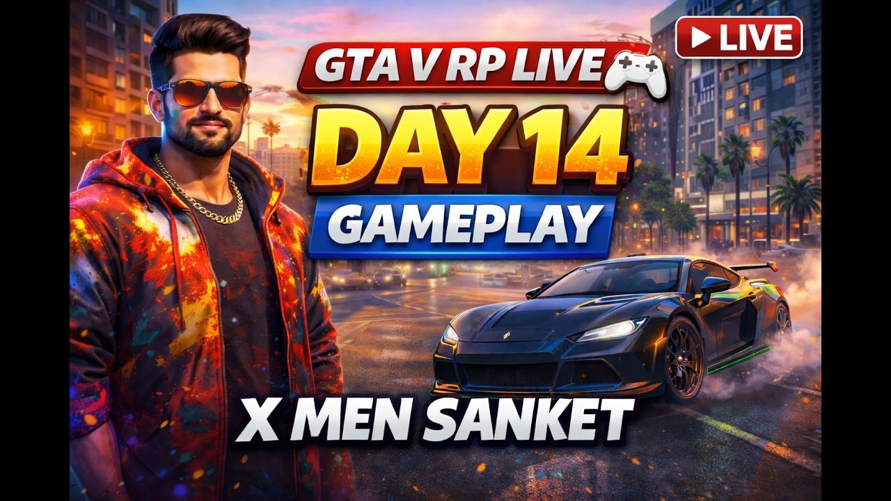 TLRP GTA V LIVE | Day 14 Gameplay | X MEN SANKET