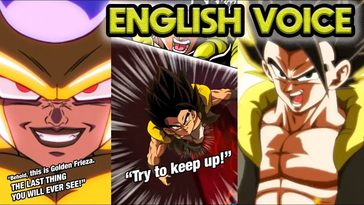 GLOBAL! LR GOGETA + GOLDEN FRIEZA ENGLISH SUPER ATTACKS, ACTIVE SKILLS! DBZ Dokkan Battle