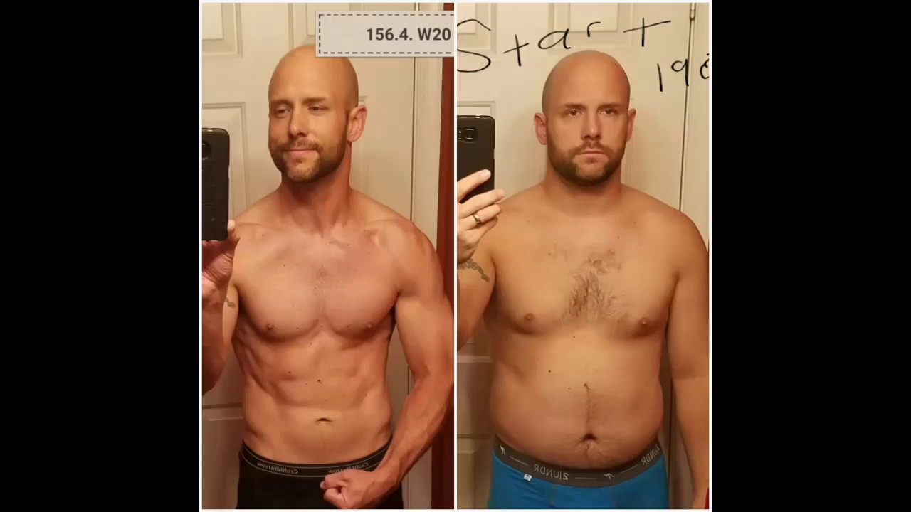 35 lb. Intermittent Fasting Weight Loss Time Lapse Video