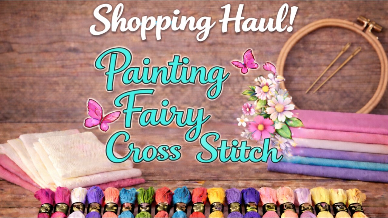 Ich konnte nicht widerstehen! 😄 Kreuzstich Shopping Haul Teil 2 🛍 #paintingfairycrossstitch