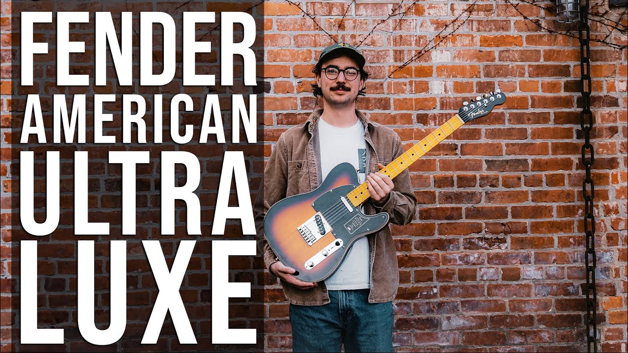 Fender American Ultra Luxe Telecaster - 2-Color Sunburst