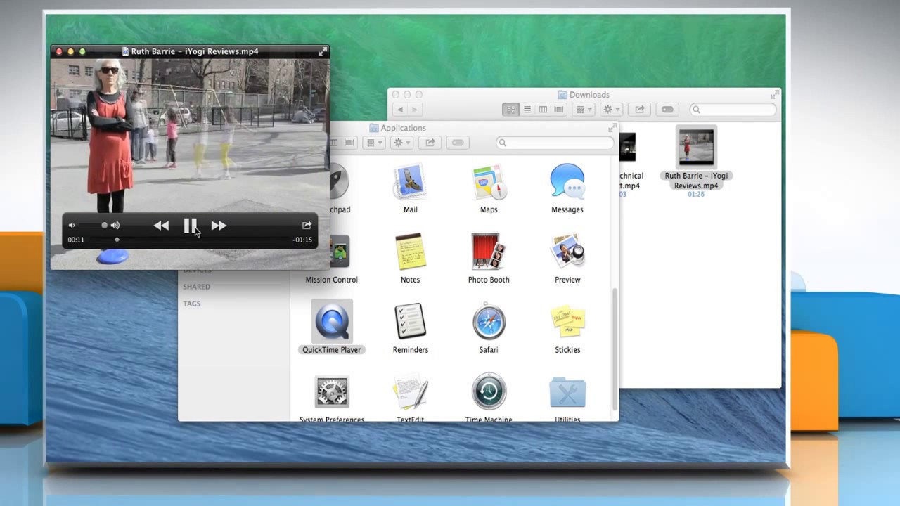 Как открыть и воспроизвести фильмы или видео в QuickTime&reg; Player 10.x на Mac&reg; OS X&trade;
