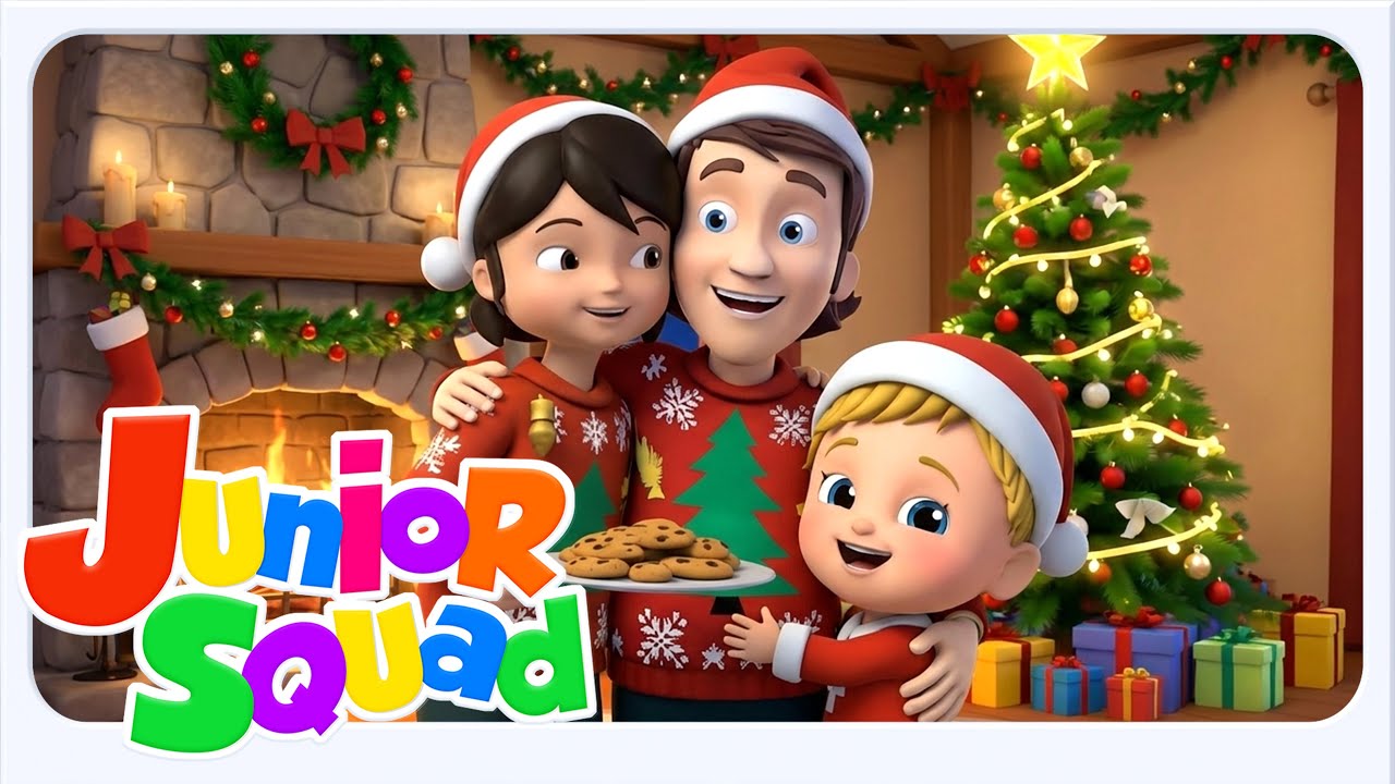 Decore os corredores Compilação de canções de Natal infantis 🎄🎶