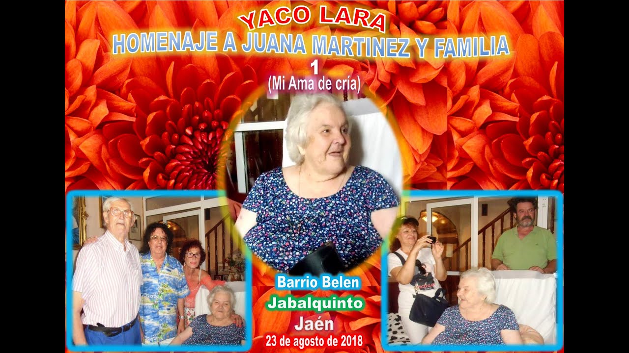 YACO LARA - HOMENAJE A JUANA MARTINEZ (Mi ama de cría)(Jabalquinto)