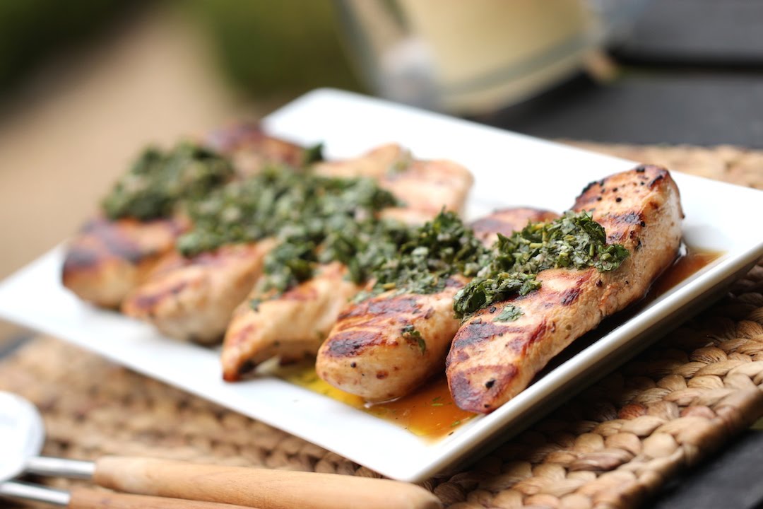 Beth's Grilled Chicken with Chimichurri Sauce | ENTERTAINING WITH BETH