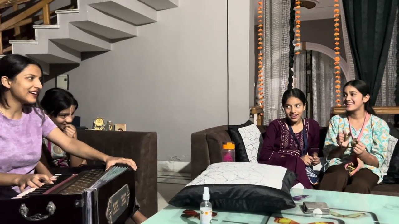 Ekadashi vrat prasadam aur kirtan 🥰❤️