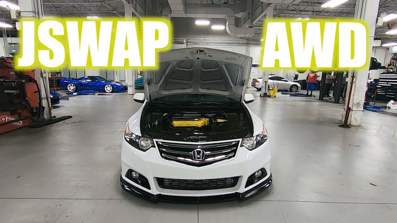 AWD Acura TSX Wagon – First Ever Six-Speed Swap Review!