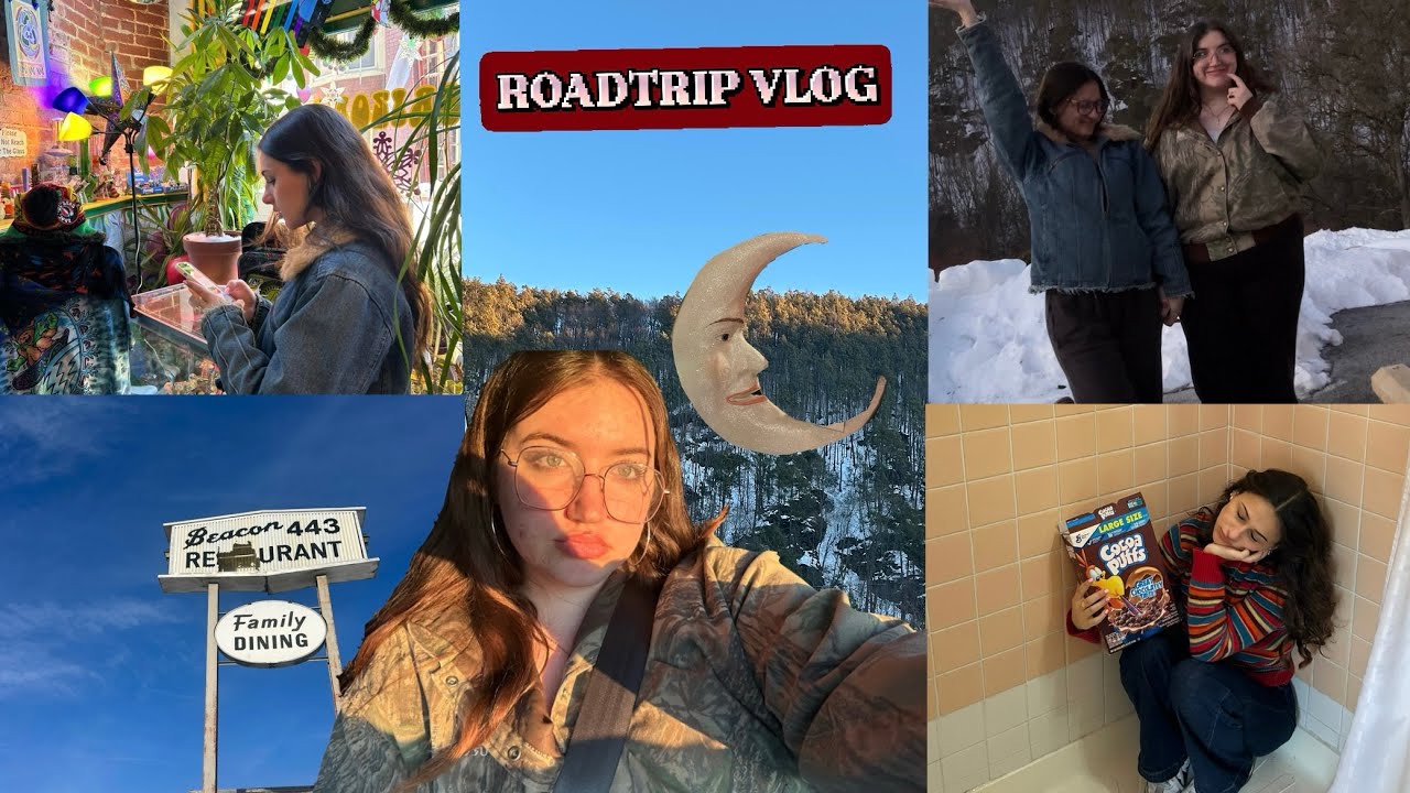 ROADTRIP VLOG + FIRST VLOG (Jim Thorpe, Motel, Abandoned Buildings, Exploring, Driving,)