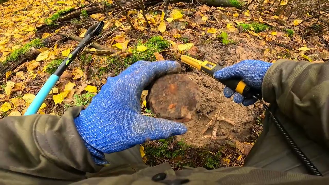 Rutus Versa i niemiecki hełm z II wojny światowej #rutus #metaldetecting #poszukiwaczeskarbów