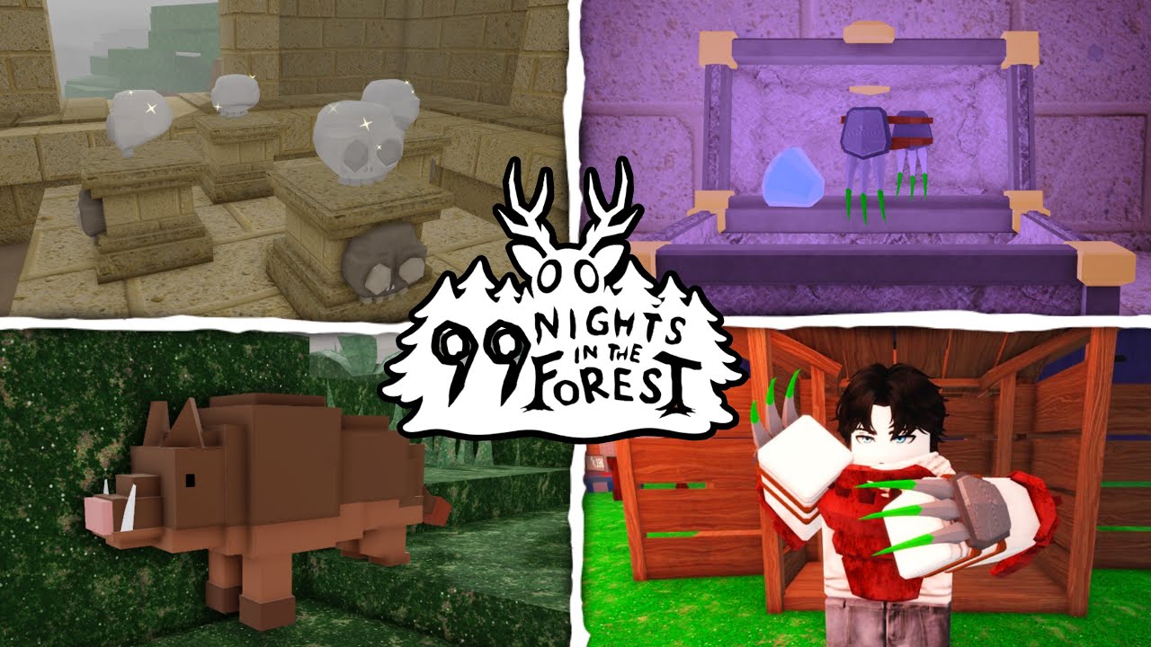 New Quest Jungle Biome Update - 99 Nights in the Forest | Roblox