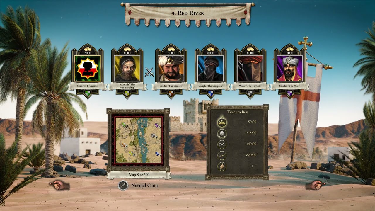 Red River - The Trail of the Cobra (RANK: Prince of the Sands) - Stronghold Crusader DE