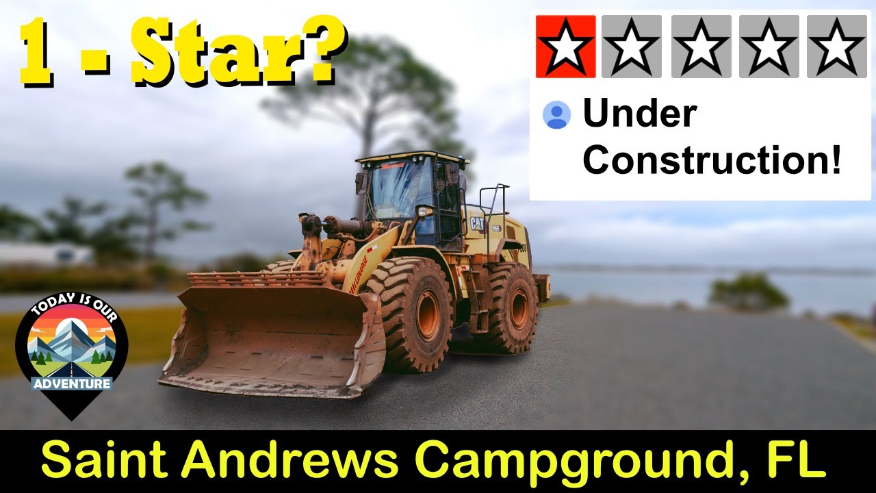 St Andrews State Park Campground Review in Panama City FL #cheapcamping #wintercamping