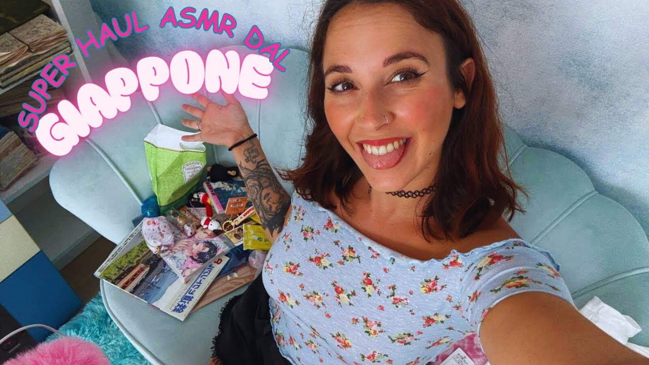 ASMR ITA 🌸Haul shopping dal Giappone 🛍️ Ho esagerato? 🌸 Whispering