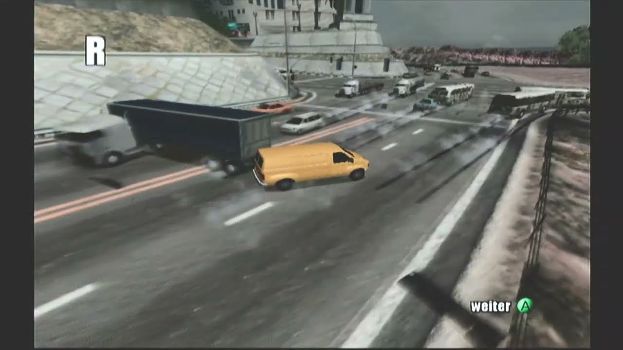 Burnout 2 Crash Mode Zone 5 Rattlesnake Row 348 million
