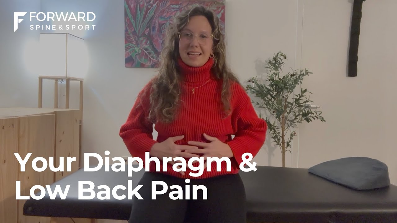 How Your Diaphragm Supports Your Low Back