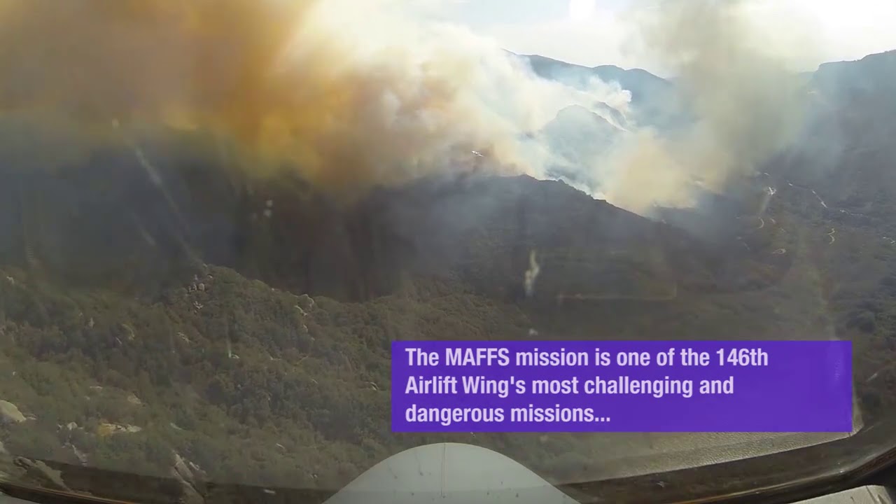 California Air National Guard battles wildfires