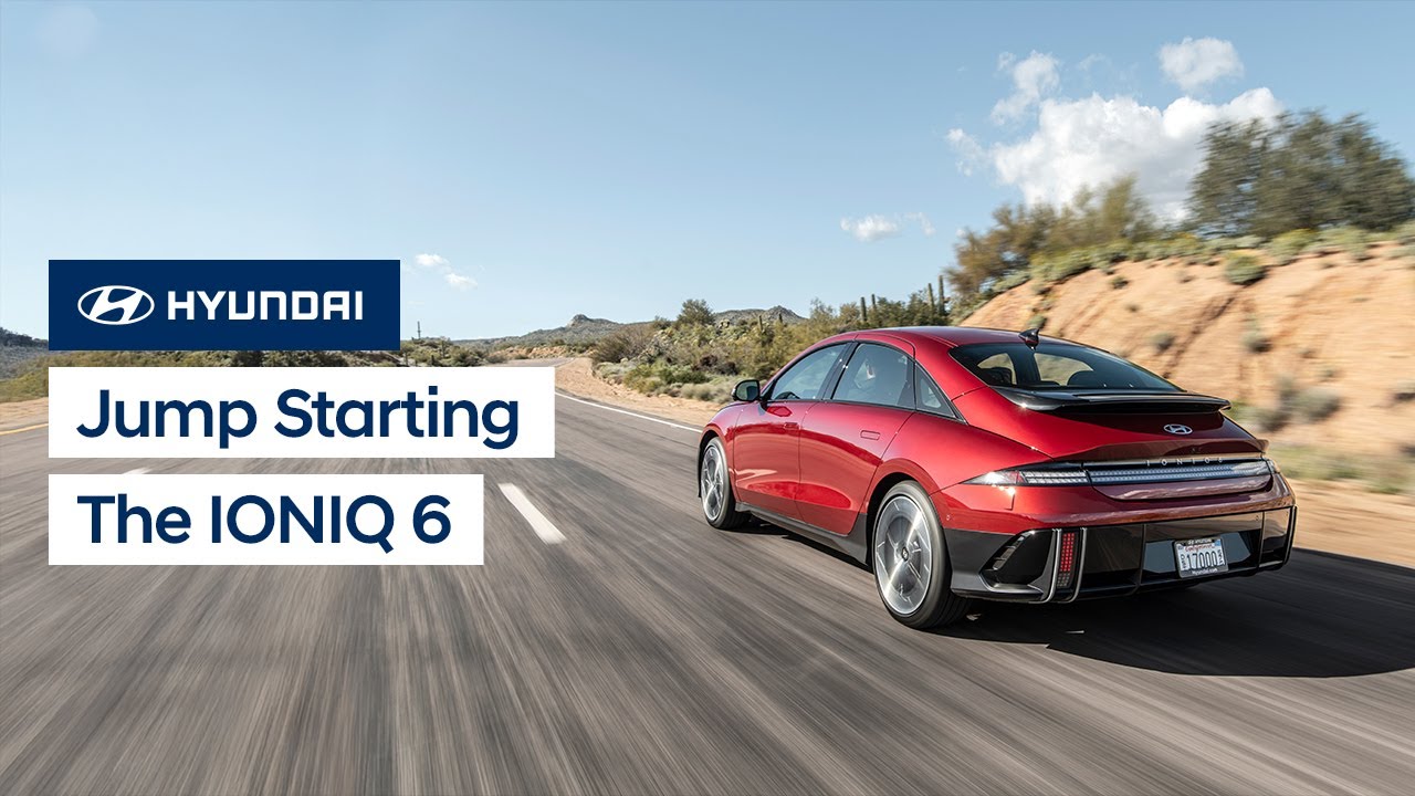 Jump Starting the IONIQ 6 | Hyundai