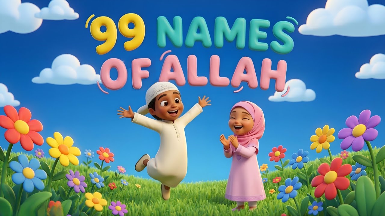 The 99 Names Journey with Zain & Maya | 10 Minutes of Calm Islamic Learning for Kids