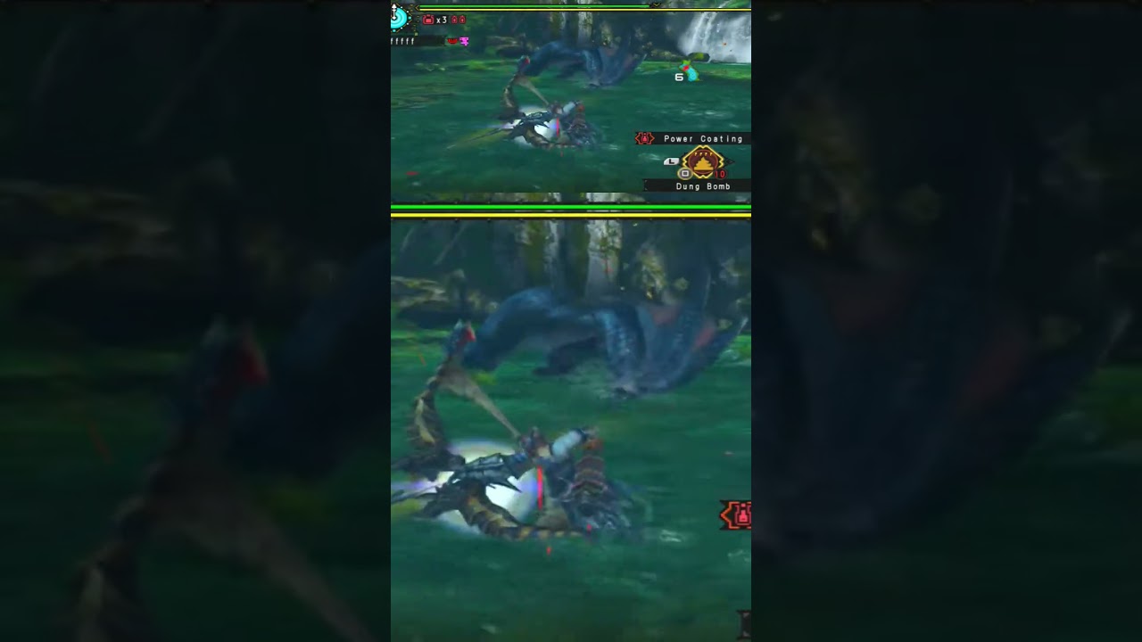 if Narga is KO'd once, he can be beaten sub320. #bowguide #mhp3rd #monsterhunterportable3rd