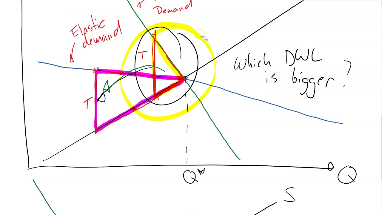 Principles of Micro: The determinants of deadweight loss