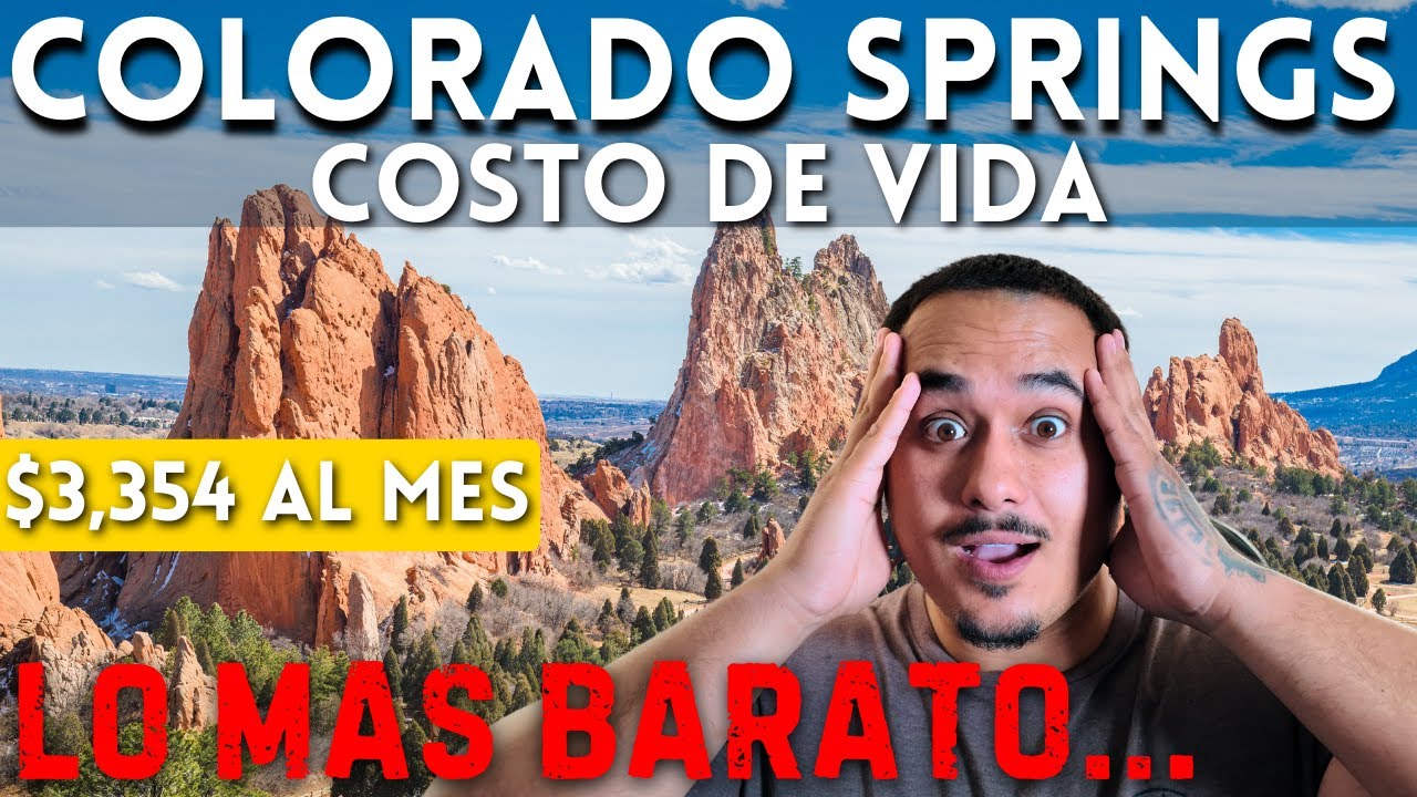 ¿Cuánto Cuesta Vivir en Colorado Springs (Cerca de Denver, CO)?