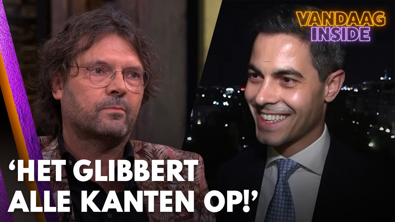 Job Knoester ziet interview met Rob Jetten: 'Glibbert alle kanten op!' | VANDAAG INSIDE