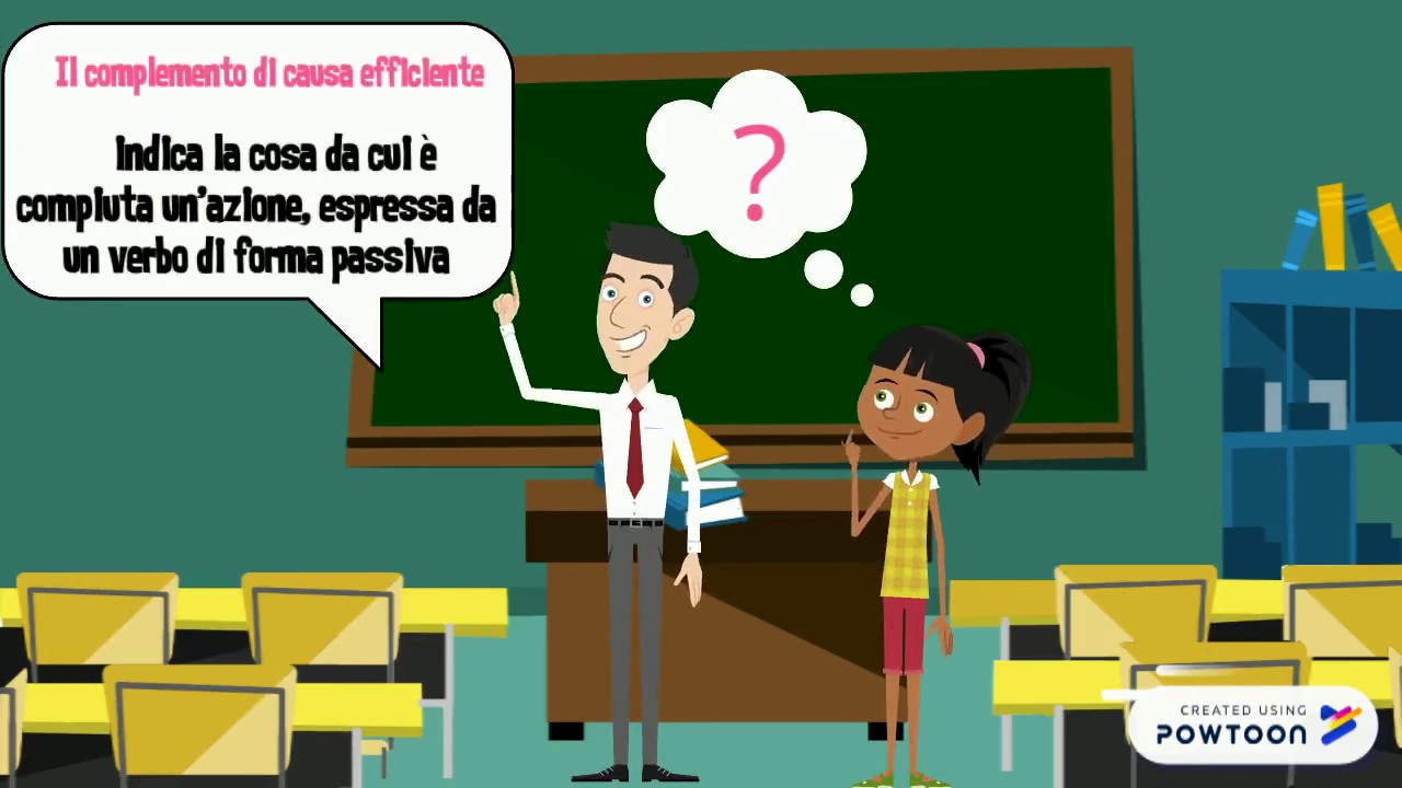 Complemento di agente e causa efficiente