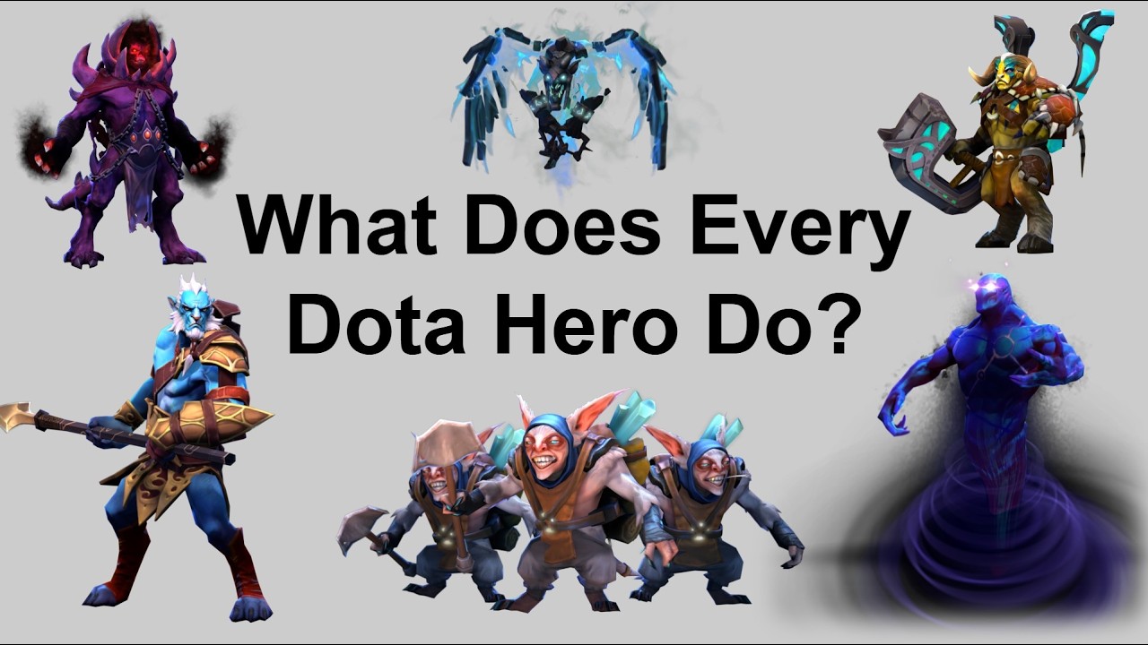Every Dota Hero's Job Explained