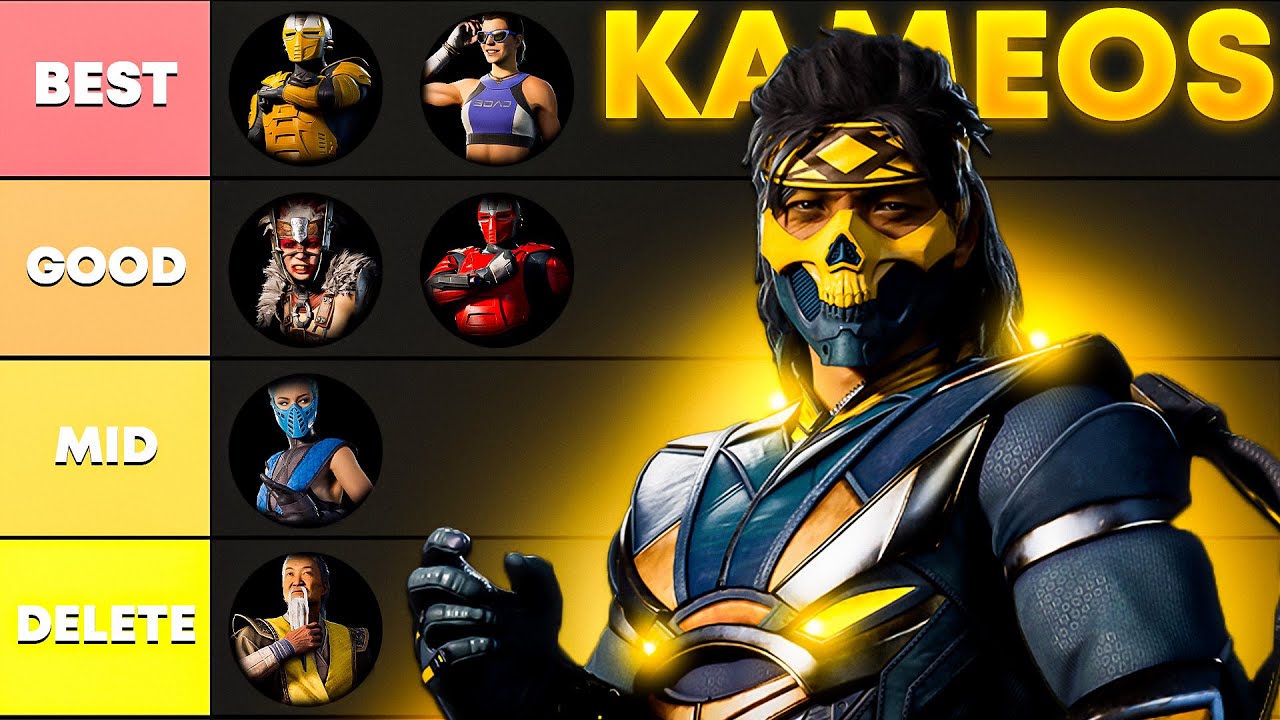 The BEST TAKEDA Kameo Tier List - Mortal Kombat 1
