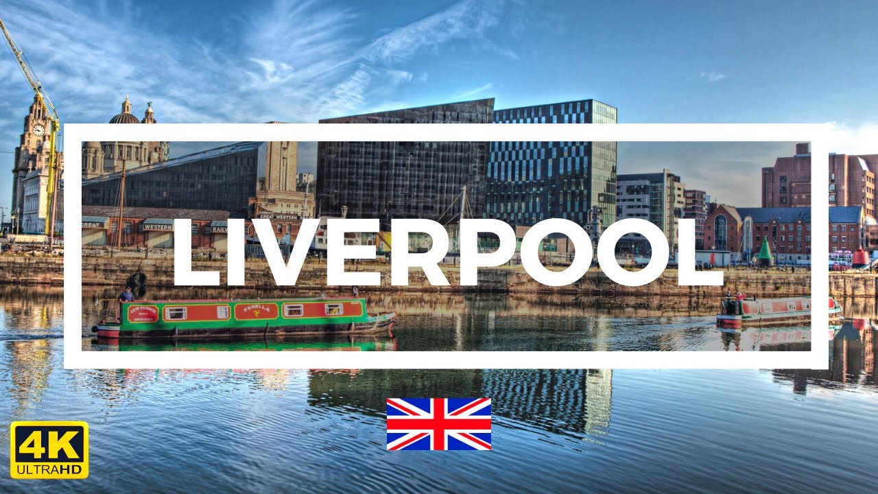 Liverpool 4K Drone Footage, UK 🇬🇧