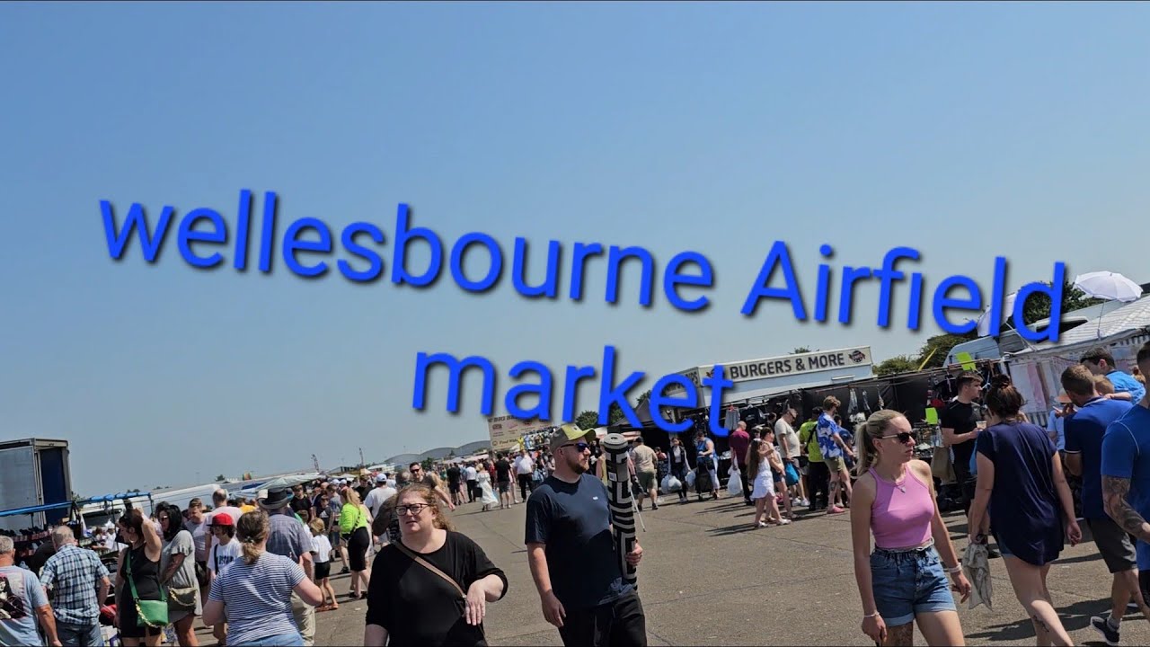 wellesbourne Airfield market CV35 9RY