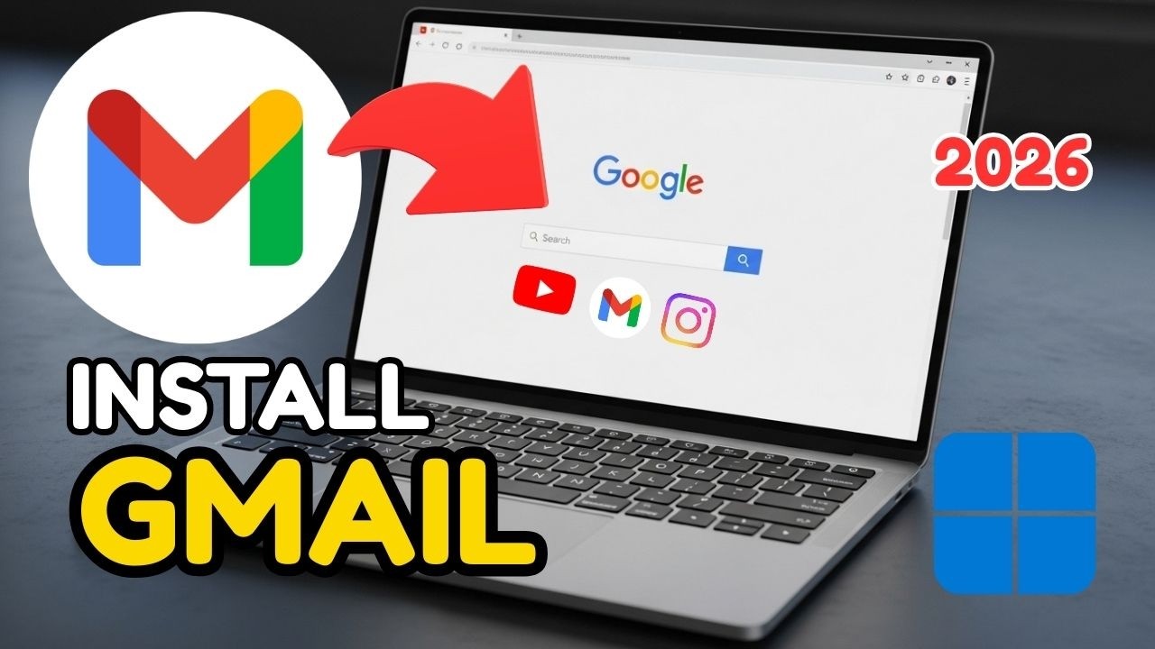 How to Install Gmail App on Windows 11/10 PC & Laptop (2026) - Easy Step by Step Guide