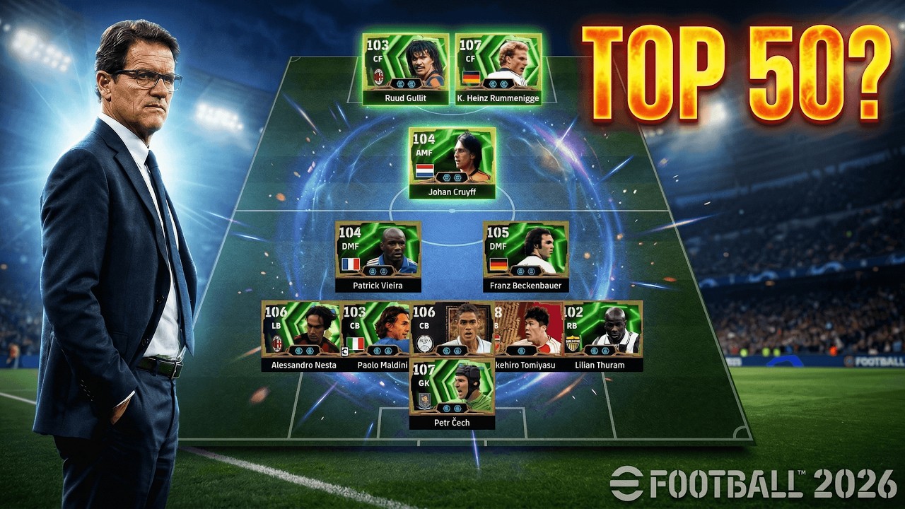 RANK PUSH🔥 Road to TOP 50! | eFootball 2026