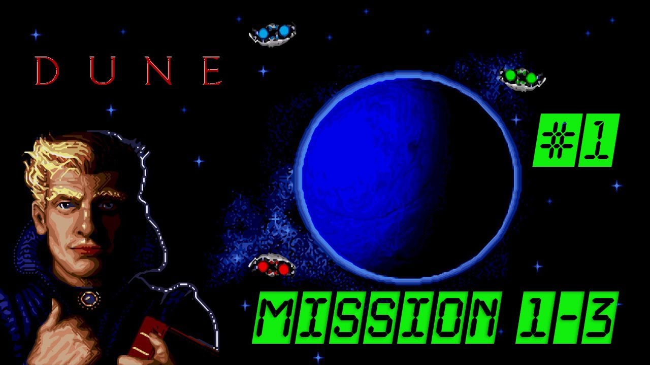 Dune Fun Mod | Sega | Mednafen | RetroArch | ПК | Version 19 | Дом Атрейдесов | 1-3 миссия