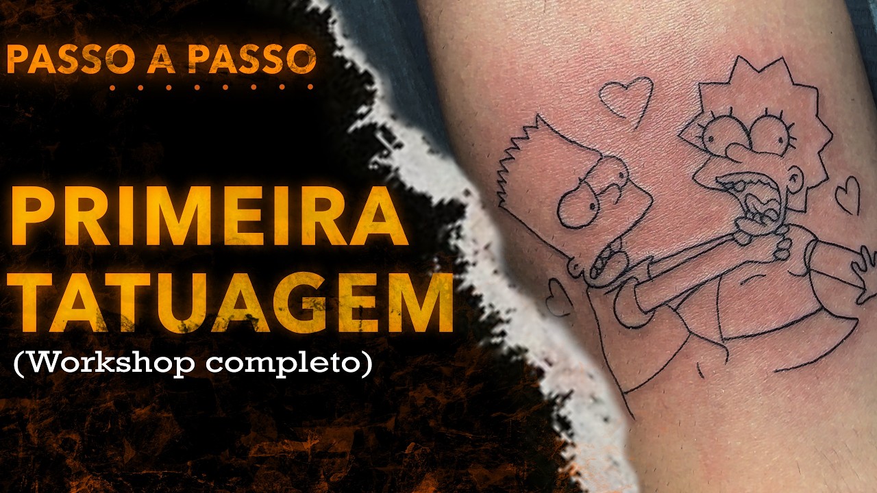 WORKSHOP GRÁTIS - PRIMEIRA TATUAGEM EM PELE HUMANA