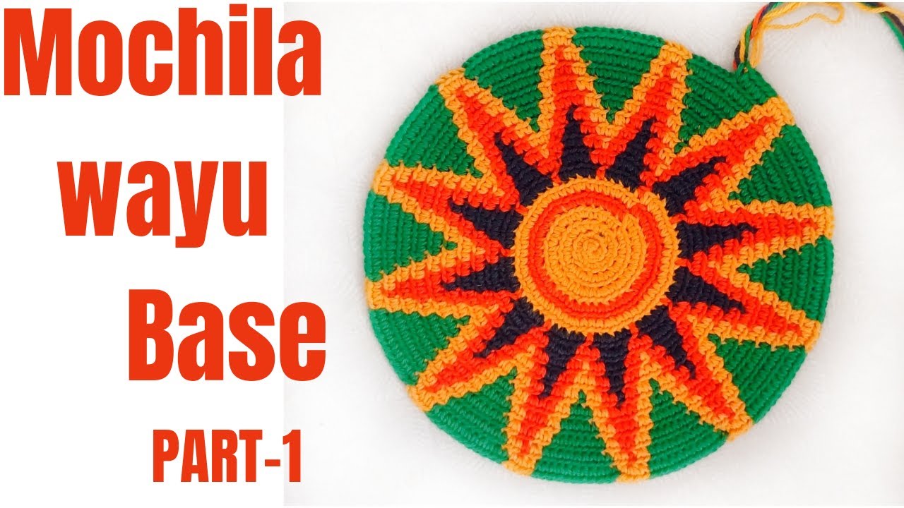 Mochila Wayu Bag | Base | Tutorial | Part-1 | Sunburst Diamond Mochila