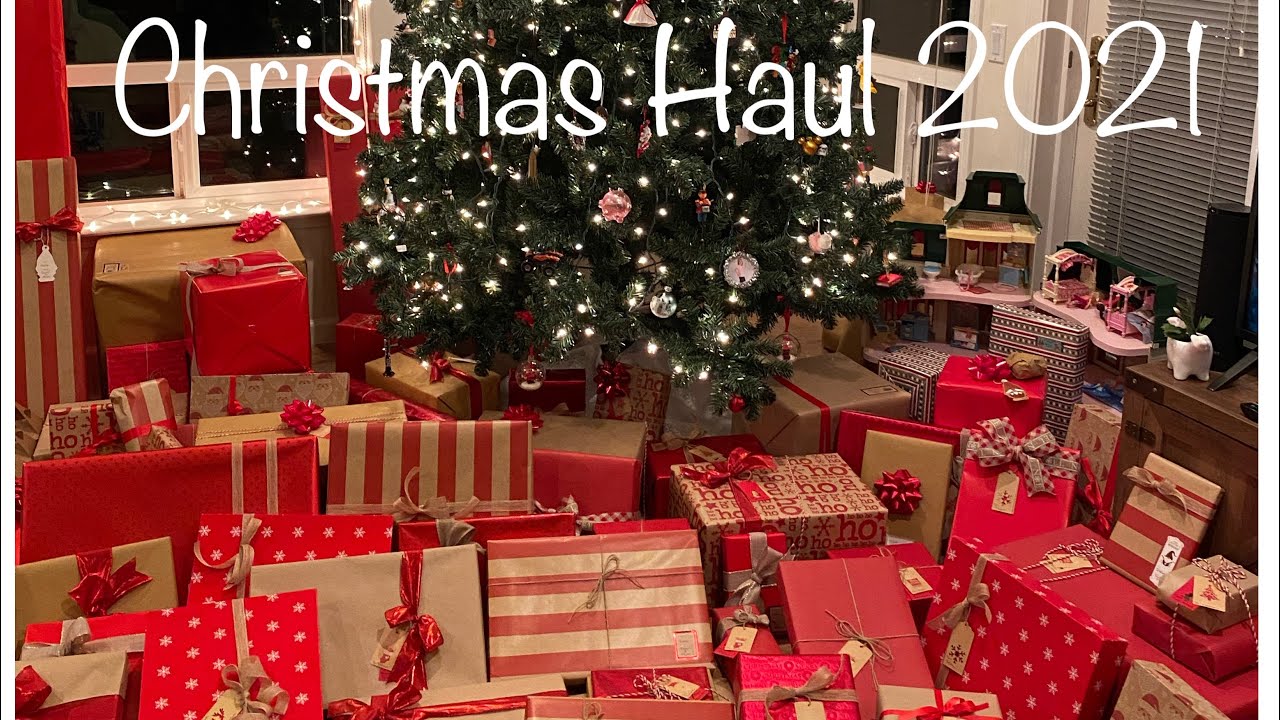 Christmas Haul 2021 with a special surprise