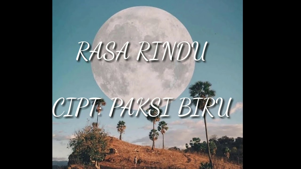 RASA RINDU.