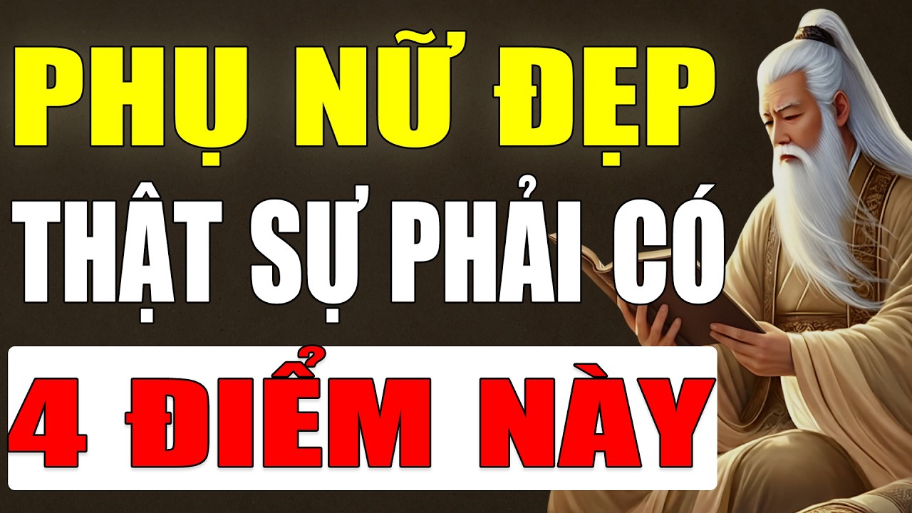 Cổ Nhận Tiết Lộ: Một Người Phụ Nữ Đẹp Thật Sự Sẽ Phải Có 4 Đặc Điểm Sau Đây!