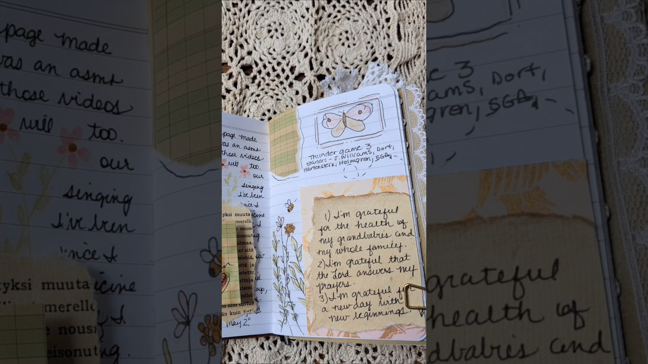 Journal with me | Soft and neutral botanicals Part 2