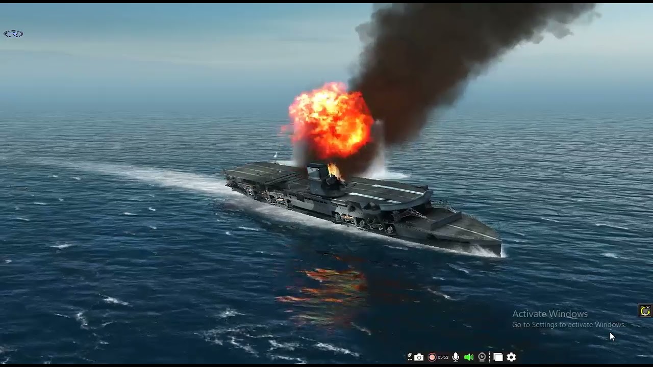 Sinking the Glorious