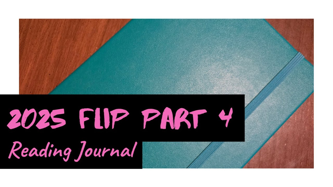 2025 Reading Journal Flipthrough Part 4: October - December