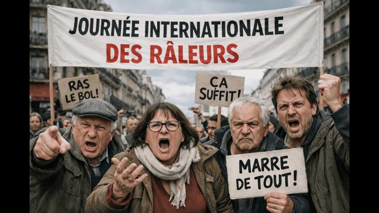 Vidéo n° 181 * Date : 28 février * Journée sans Facebook / Journée des râleurs