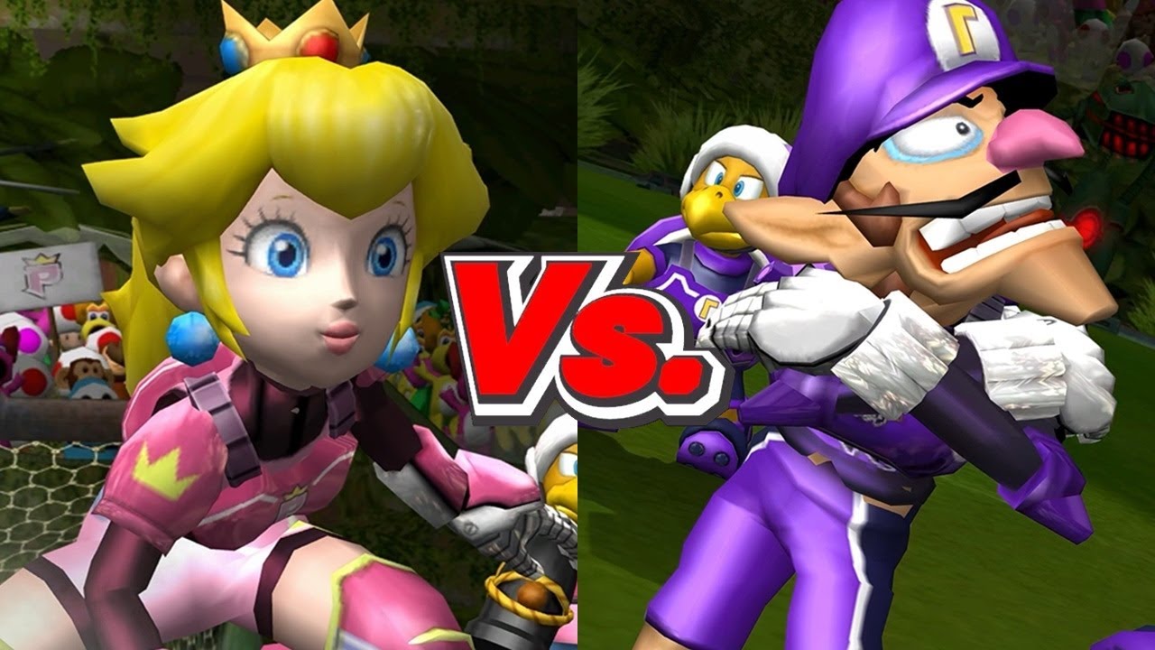 Mario Strikers Charged - Peach Vs. Waluigi