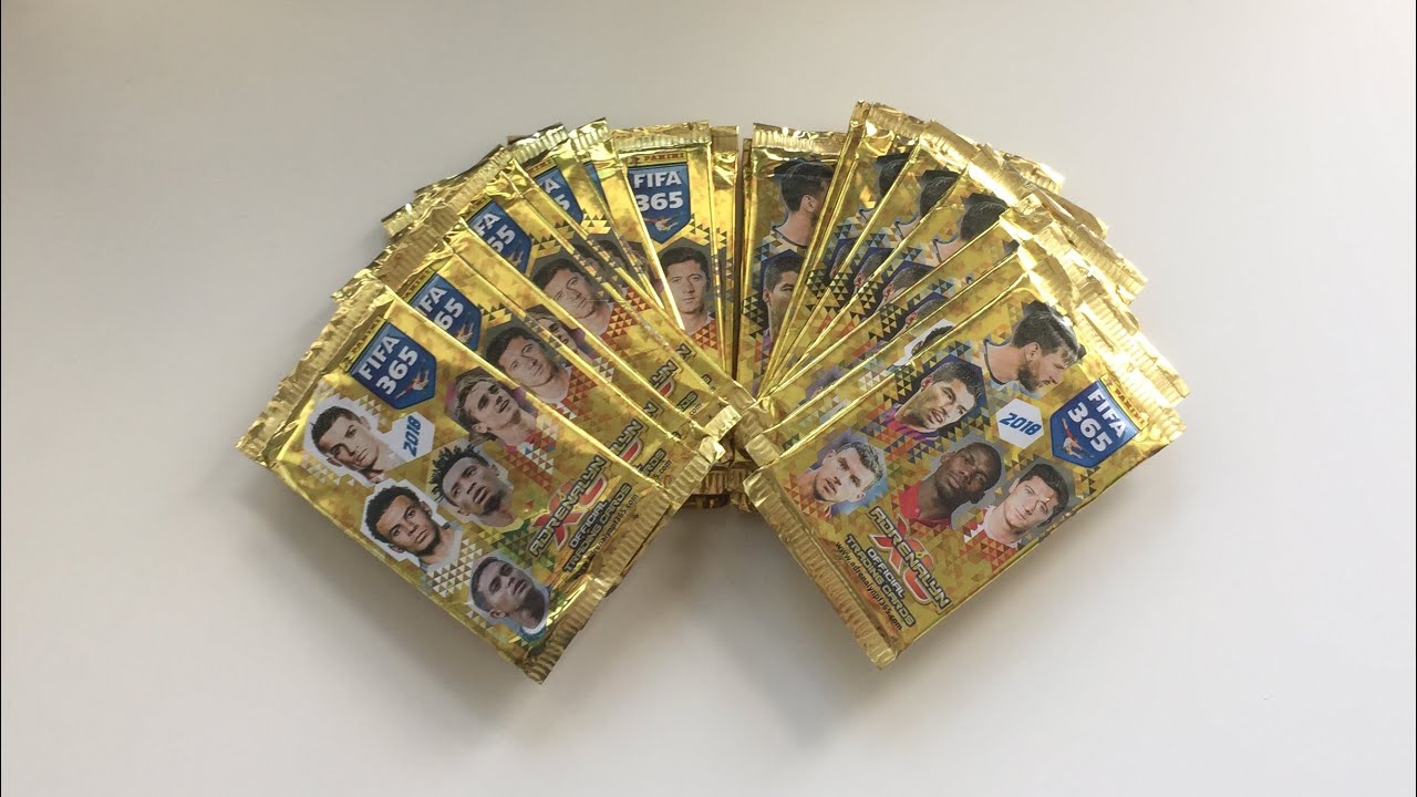 20 Booster FIFA 365 Adrenalyn XL 2018 #3 - Vorfreude auf 2019