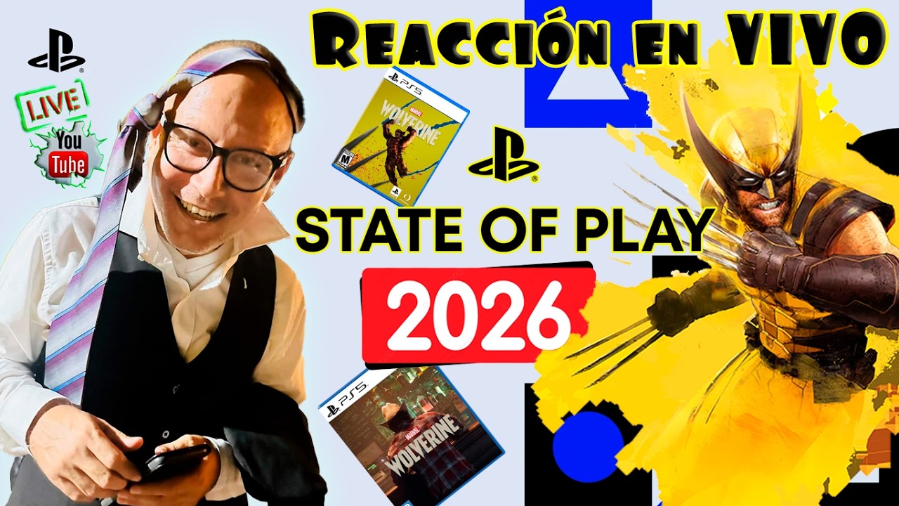 🔴 STATE OF PLAY 2026 en VIVO 💙 REACCIÓN en DIRECTO en la FIESTA de PLAYSTATION 🔥 JUEGOS y SORPRESAS