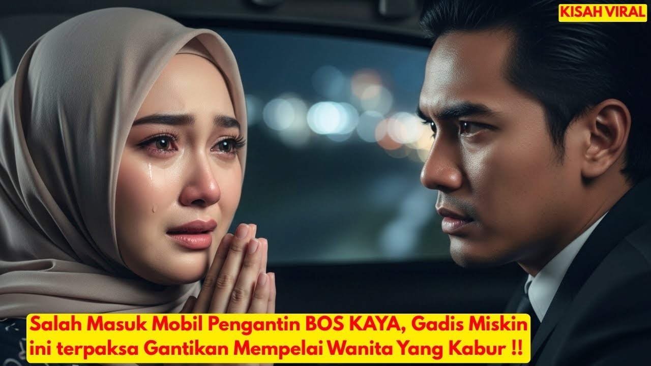 Salah Masuk Mobil Pengantin BOS KAYA, Gadis Miskin ini terpaksa Gantikan Mempelai Wanita Yang Kabur.