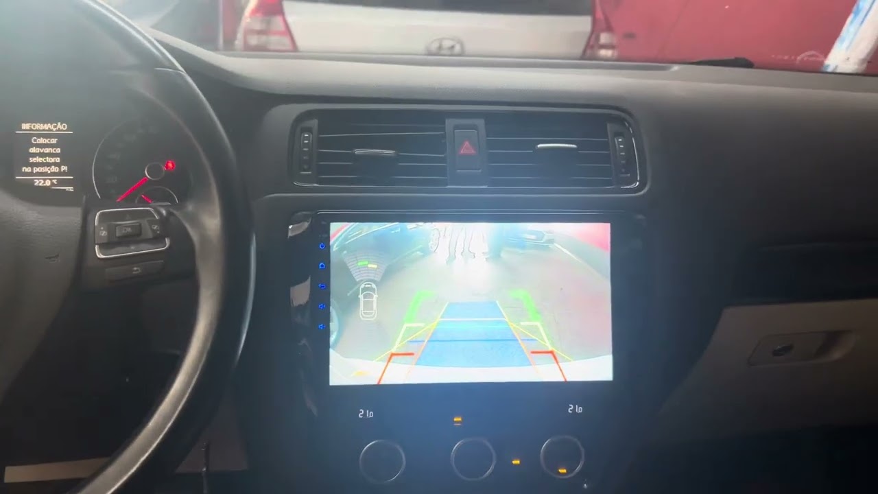 INFINITYCAR CENTRAL MULTIMIDIA VW VOLKSWAGEN JETTA 2011-2017 CARPLAY ANDROID AUTO SEM FIO 9 POL